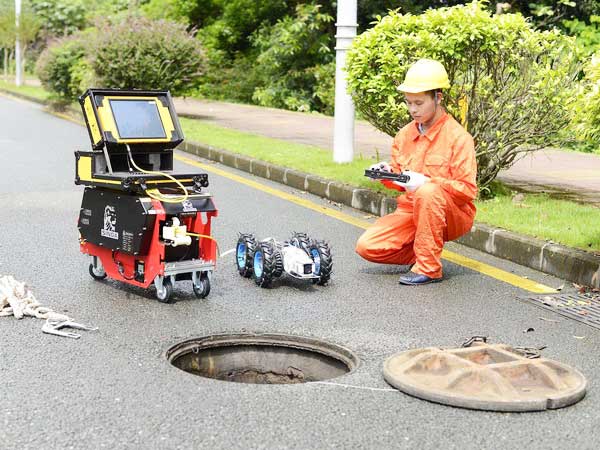 龙井管道机器人检测