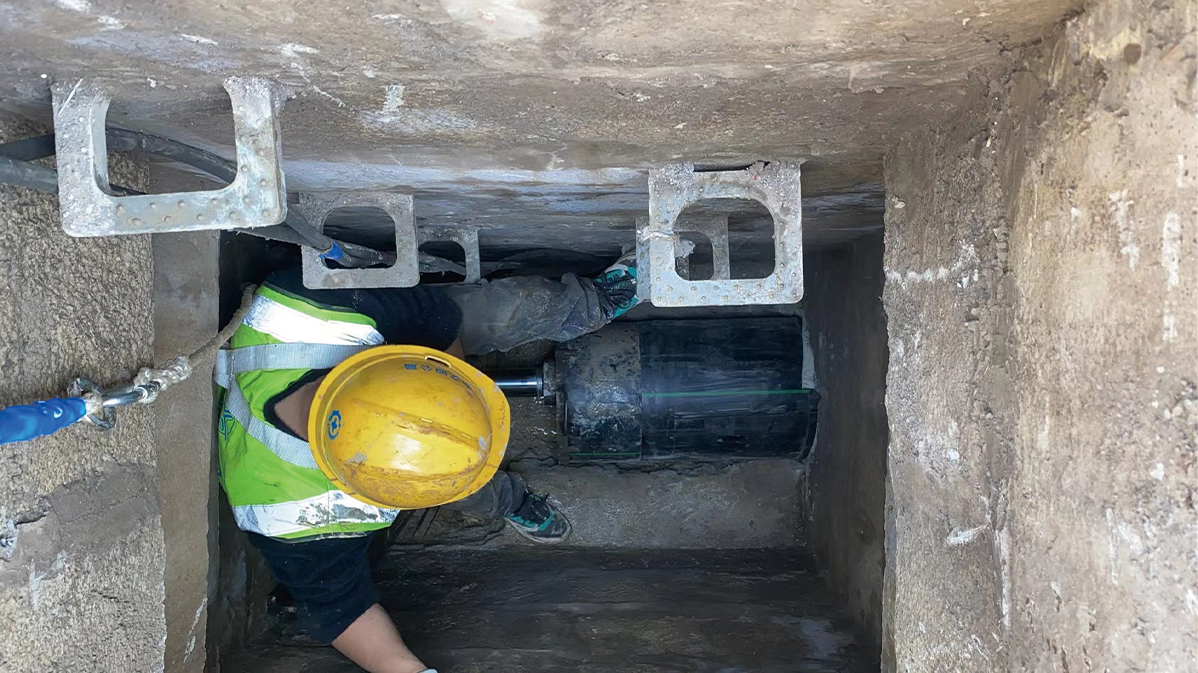 龙井HDPE短管内衬法